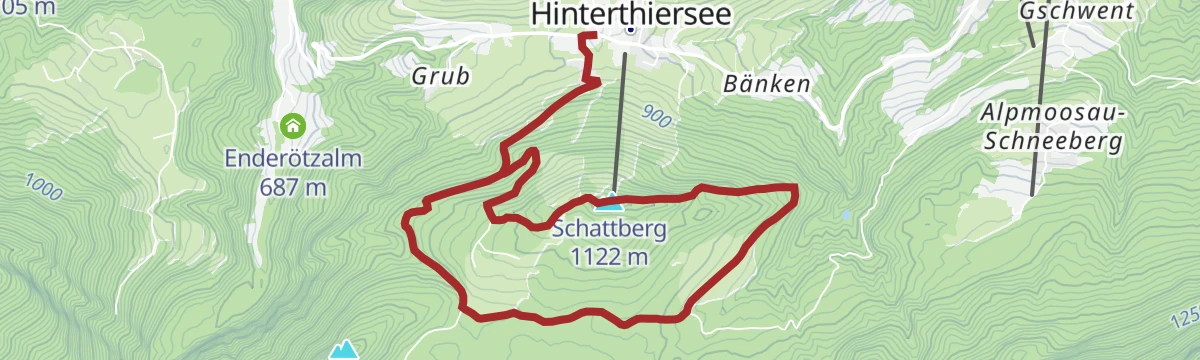 Sagenweg - Schattbergrunde Thiersee